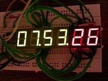 DIY Digital clock with AVR ATmega8 (1)