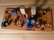 4 W amplifier with germanium transistors