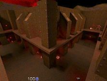 Deathmatch version of Quake 2 - Stroggos Supply Station (3)