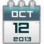 12th October 2013
